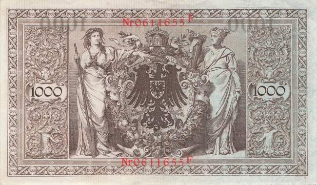 1000 Mark 1910 ro.45c J/F